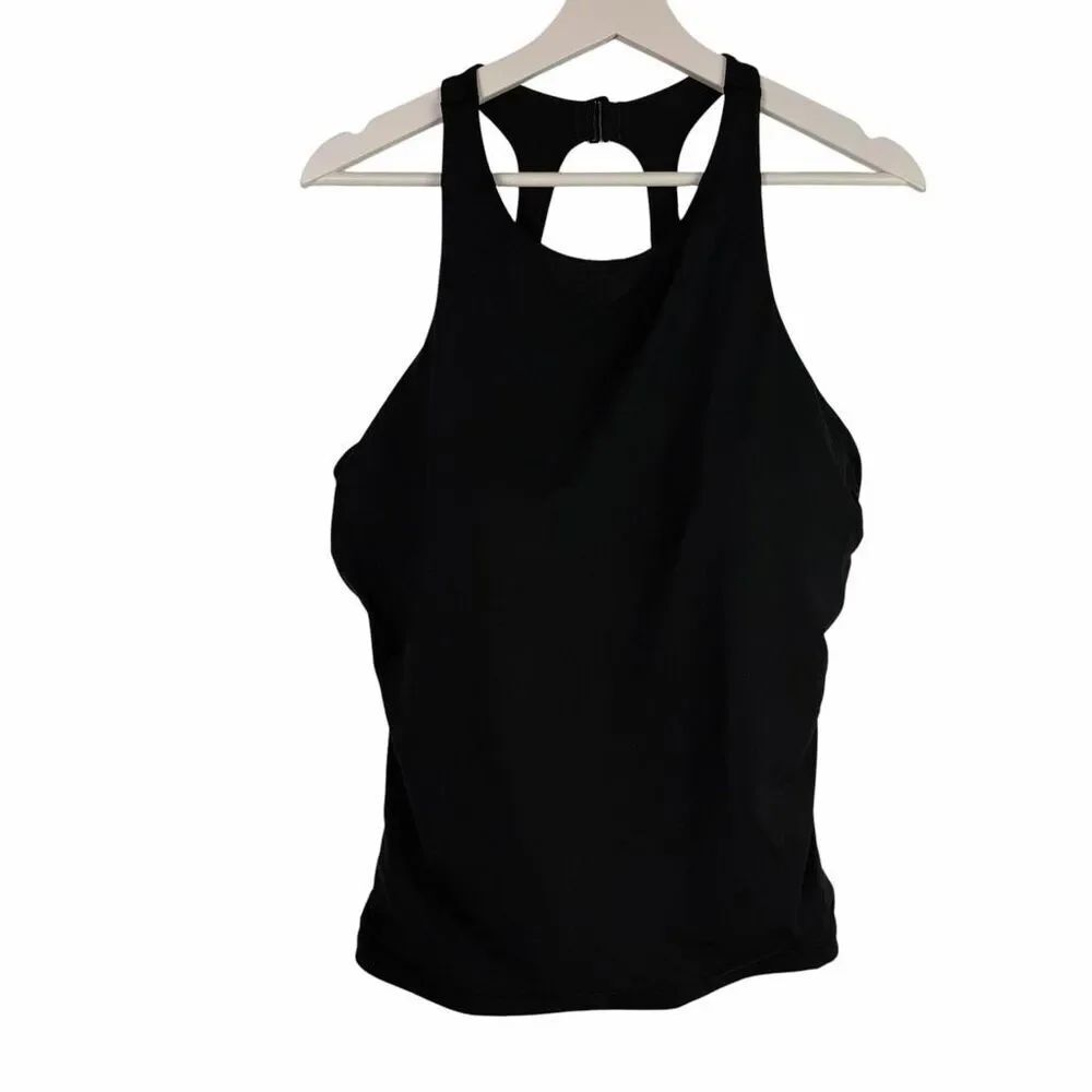 Athleta Black 40 D/DD Maldives Bra Top Tankini Top